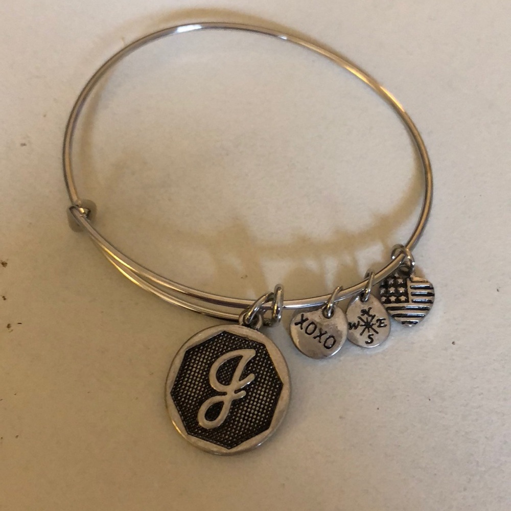 Alex and Ani “J” Bracelet